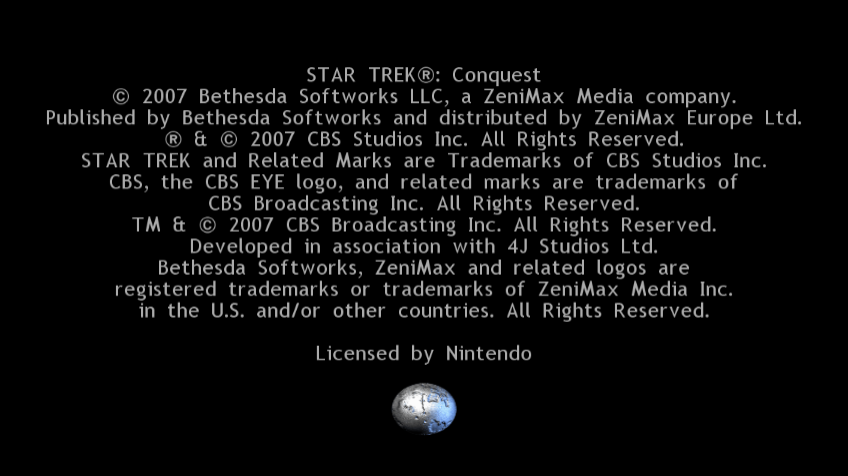 Star Trek Conquest screenshot 3 for Wii